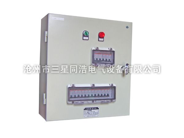 江蘇闞山電廠光控照明箱